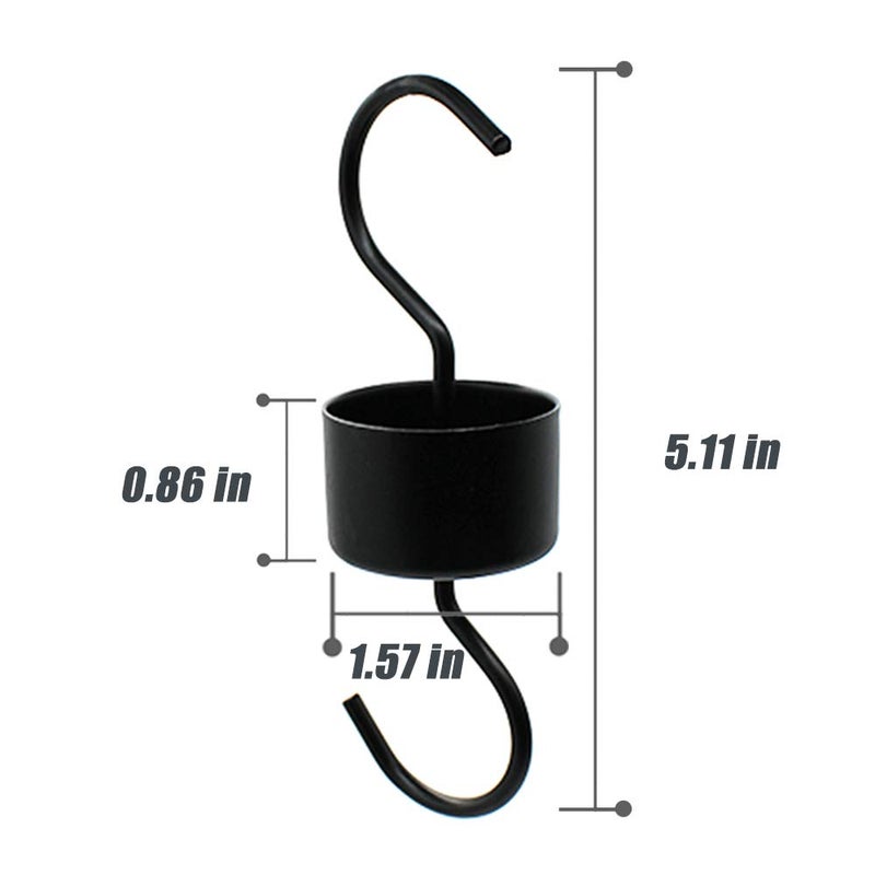 MR.FOAM Ant Moat for Hummingbird Feeders 2 Pack Black - Image 2